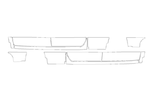 Rocker Panel Kit | CHEVROLET SILVERADO 1500 LT TRAIL BOSS 2023