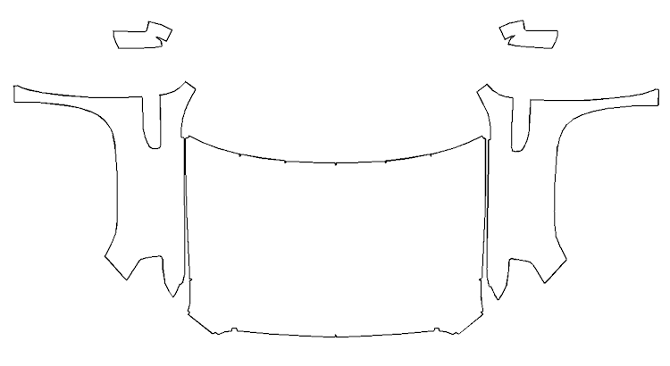 Full Hood & Fender + Mirror Kit | GMC SIERRA 1500 2022