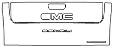 Load image into Gallery viewer, Tailgate Kit | GMC SIERRA 1500 2024