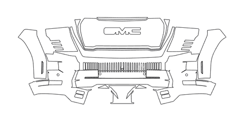 Front Bumper Kit | GMC 1500EV DENALI 2025