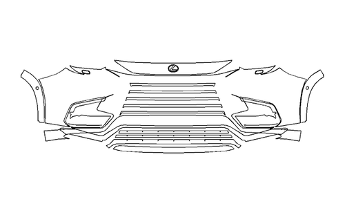 Bumper Kit | LEXUS TX350 | TX500h F-Sport 2025