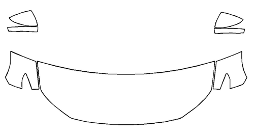 Partial Hood Fender and Mirror Kit | MAZDA MAZDA3 HATCHBACK 2024
