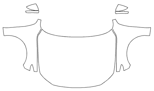 Full Hood Fender and Mirror Kit | MAZDA MAZDA3 HATCHBACK 2024