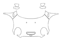Load image into Gallery viewer, Full Hood Fender and Mirror PPF Kit | MINI HARDTOP 4 DOOR 2024
