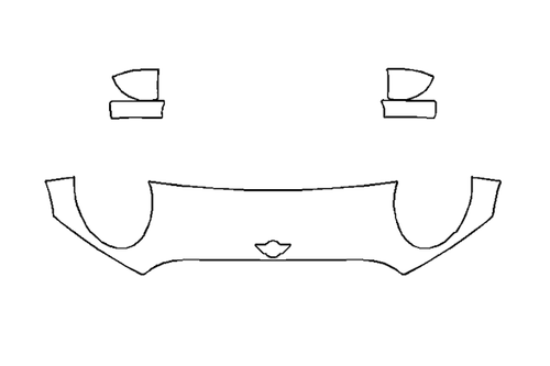 Partial Hood and Mirror PPF Kit | MINI HARDTOP 4 DOOR 2016