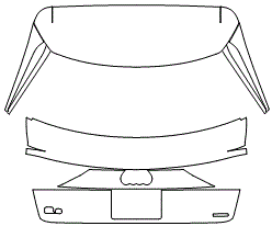 Trunk Lid Kit |AUDI Q8 BASE 2022