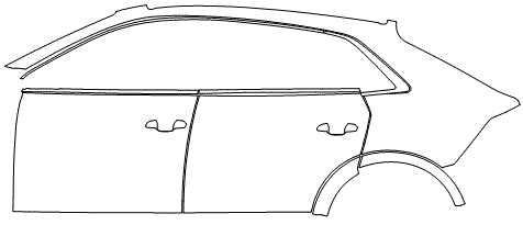 Left Side Kit |AUDI RS Q8 2023