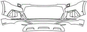 Bumper Kit |AUDI Q8 S-LINE 2023