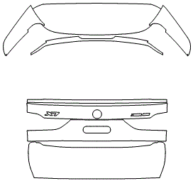 Trunk Lid Kit | BMW X7 M SPORT 2022
