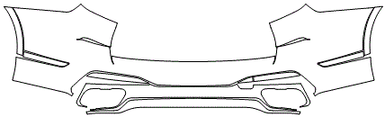 Rear Bumper Kit | BMW X7 M 2021