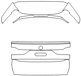 Trunk Lid Kit | BMW X7 M 2021