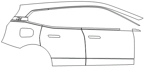 Right Side Kit | BMW iX SHADOWLINE 2023