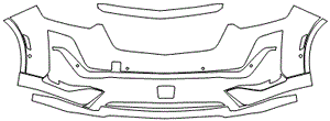 Bumper Kit | CADILLAC XT6 SPORT 2023