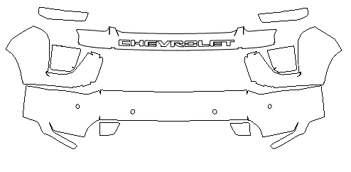 Bumper Kit | Chevrolet Silverado 3500HD LTZ 2023
