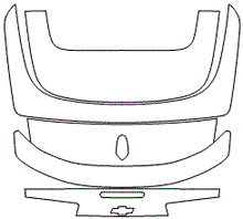 Load image into Gallery viewer, Trunk Lid Kit | CHEVROLET CAMARO ZL1 2023