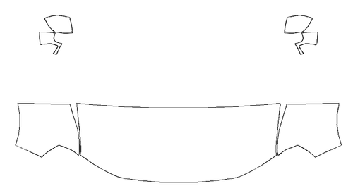 Partial Hood Fender & Mirror PPF Kit | FORD MAVERICK 2024