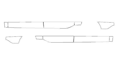 Rocker Panel PPF Kit | FORD MAVERICK 2022