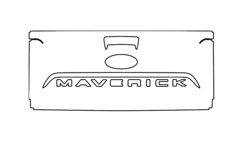 Tailgate PPF Kit | FORD MAVERICK 2022