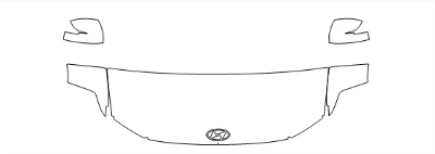 Partial Hood Fender & Mirror PPF Kit | HYUNDAI SANTA FE SE SEL 2024