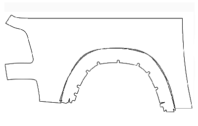 Right Side Box PPF Kit | RAM 1500 SPORT 2025