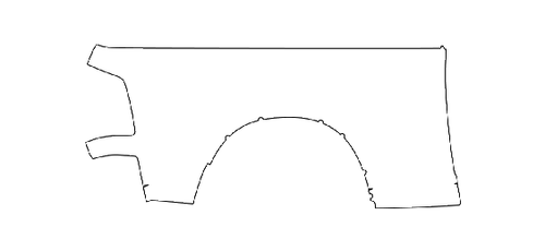 Right Side Outer Bed Panel Kit | RAM 2500 LARAMIE 2026