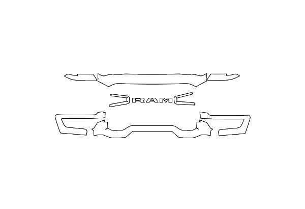 Grille Kit | RAM 3500 LARAMIE 2026