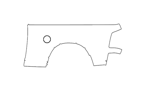 Left Side Outer Bed Panel Kit | RAM 2500 POWER WAGON 2026