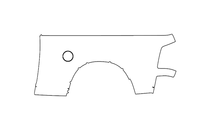 Left Side Outer Bed Panel Kit | RAM 2500 POWER WAGON 2026