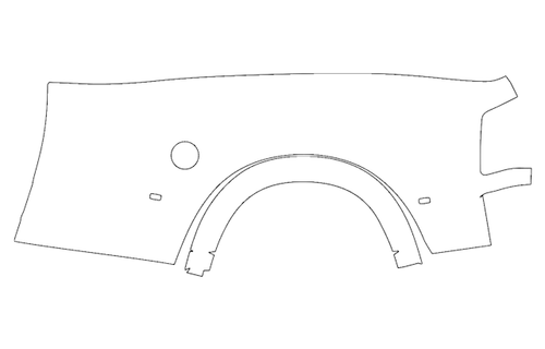Left Side Outer Bed Panel Kit | RAM 3500 LARAMIE 2026