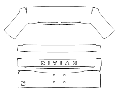 Hatch PPF Kit | RIVIAN R1S 2023