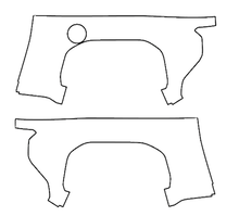 Load image into Gallery viewer, Outer Bed Panel PPF Kit | TOYOTA TACOMA 2024