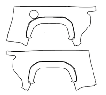 Load image into Gallery viewer, Outer Bed Panel PPF Kit | TOYOTA TACOMA 2024