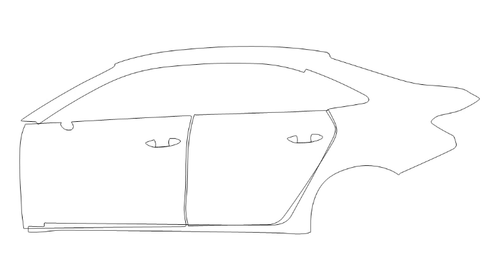  Left Side PPF Kit | AUDI A3 2023