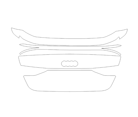 Trunk Lid PPF Kit | AUDI A3 2021