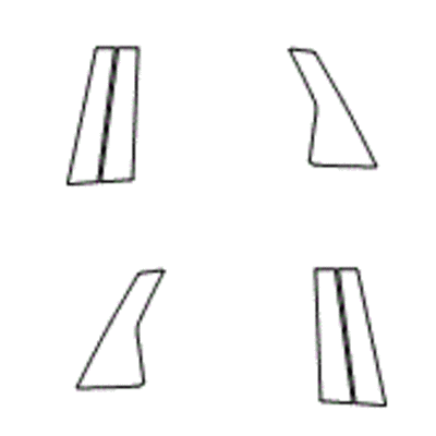 B & C Pillar Kit | LAND ROVER RANGE ROVER EVOQUE DYNAMIC 2024