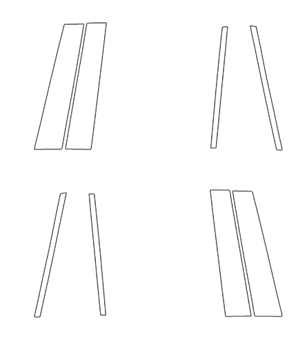 B Pillar Kit | LEXUS TX350 2025