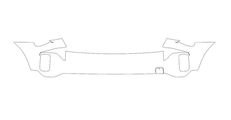 Rear Bumper PPF Kit | MINI COUNTRYMAN 2022