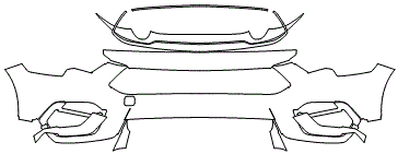 Bumper Kit | FORD MUSTANG FASTBACK  MACH 1 2022