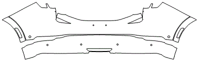 Rear Bumper Kit | FORD MACH-E CALIFORNIA ROUTE 1 2023