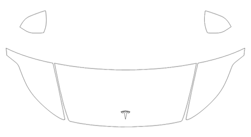 Partial Hood Fender and Mirror PPF Kit | TESLA MODEL Y 2026