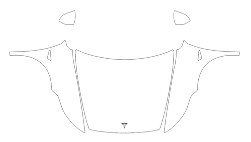 Full Hood Fender and Mirror PPF Kit | TESLA MODEL Y 2026