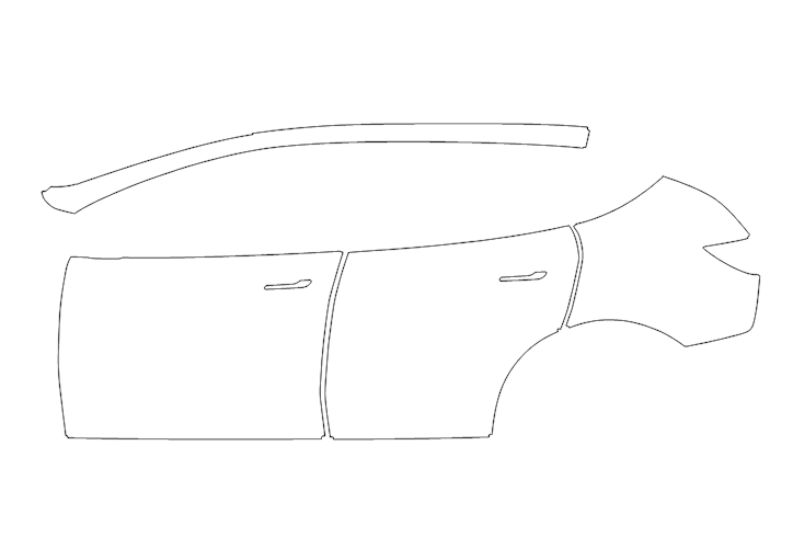Left Side PPF Kit | TESLA MODEL Y 2025
