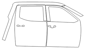 Right Side Door Kit | TOYOTA TUNDRA 2024