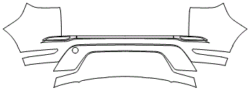 Rear Bumper Kit | LAND ROVER RANGE ROVER EVOQUE S 2023 