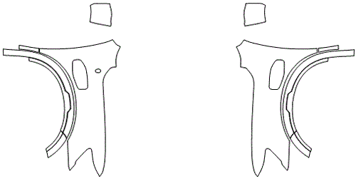 Full Fender and Mirror Kit | NISSAN TITAN XD PLATINUM RESERVE 2017