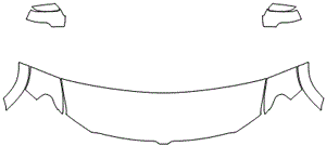 Partial Hood Fender and Mirror Kit | RAM 1500 LIMITED 2024