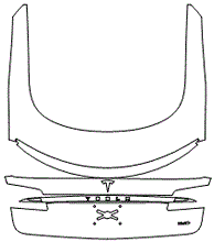 Load image into Gallery viewer, Trunk Lid Kit | TESLA MODEL S 2024