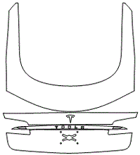 Load image into Gallery viewer, Trunk Lid Kit | TESLA MODEL S 2023