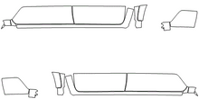 Load image into Gallery viewer, Rocker Panel Kit | TOYOTA TACOMA DOUBLE CAB TRAIL SPECIAL EDITION 2023
