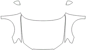 Full Hood & Fender + Mirror Kit | AUDI A3 SEDAN BASE 2018